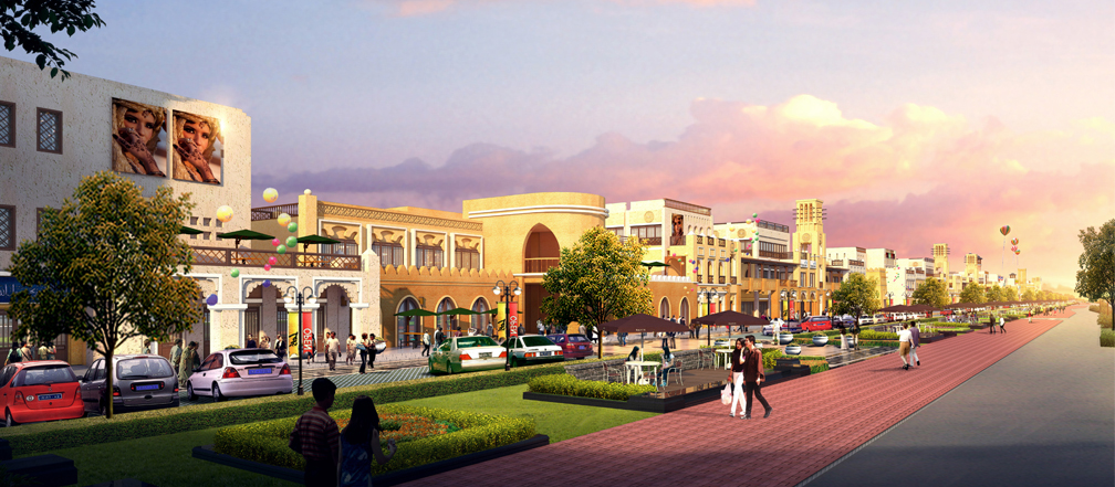 新疆疏勒城市風貌改造及街景提升綜合設計
